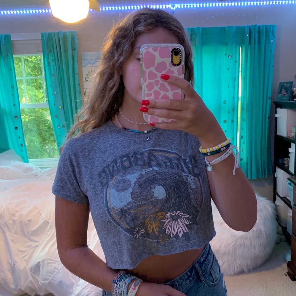 Billabong Cropped graphic Tee